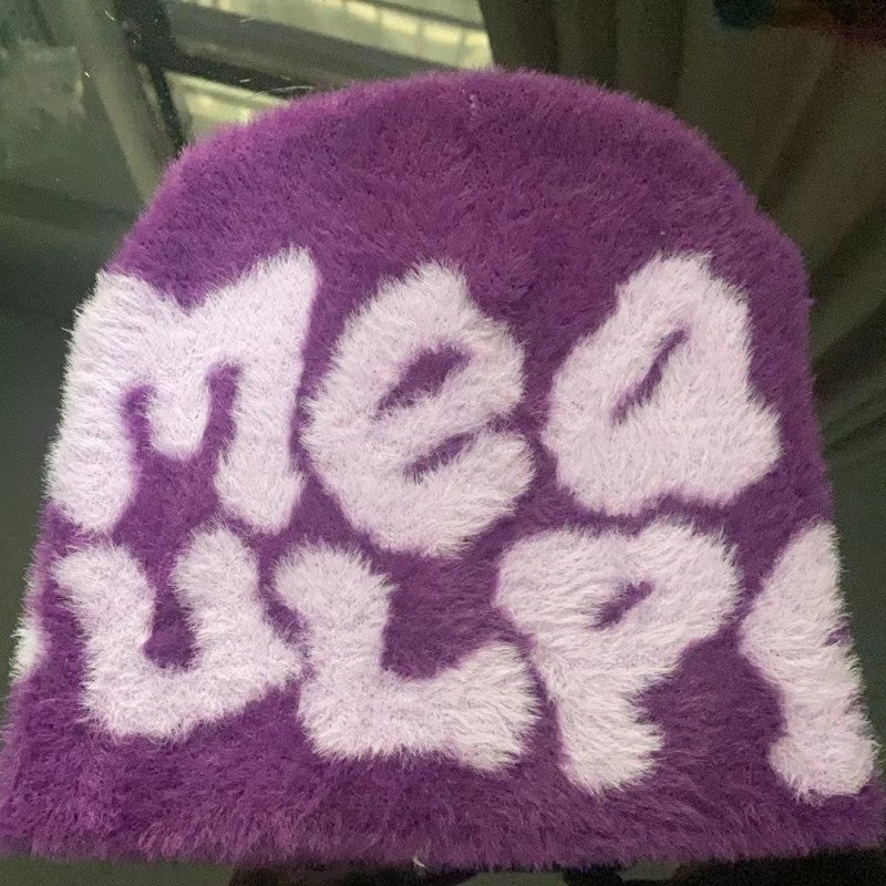 Mea Culpa Graphic Knitted Beanie