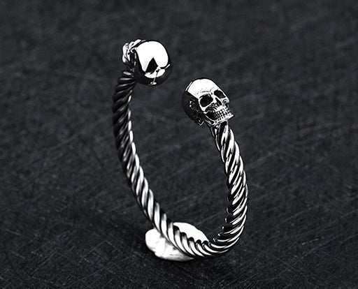 Split Skull Bracelet Ring