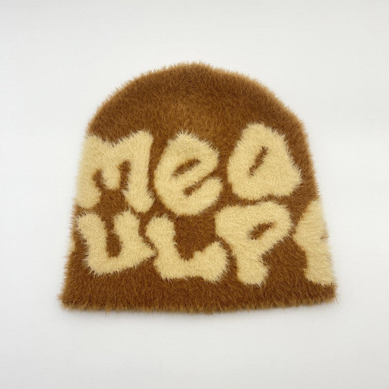 Mea Culpa Graphic Knitted Beanie