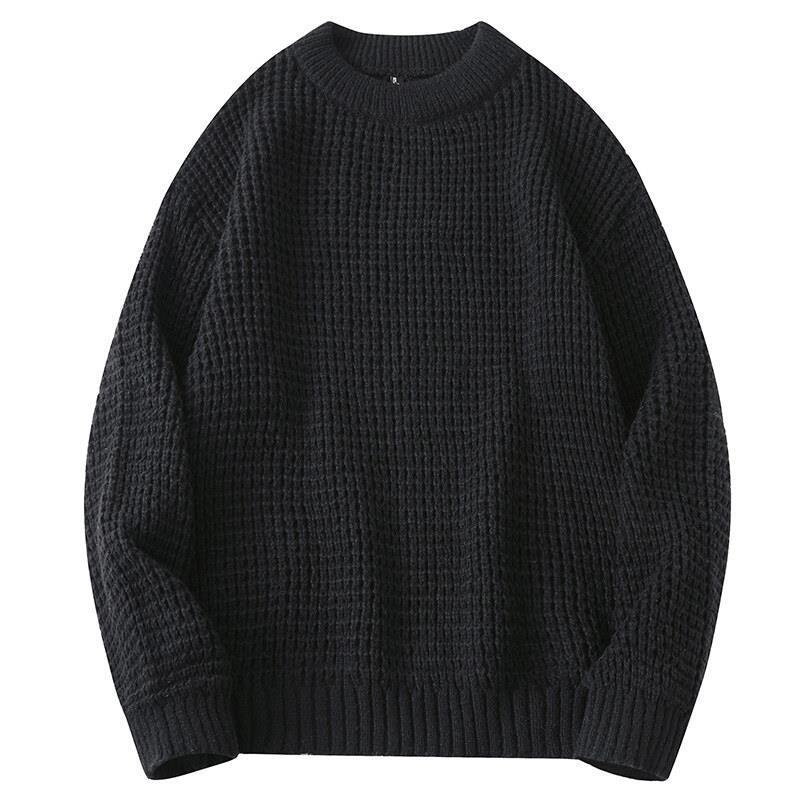 Men's Long Sleeve Pullover Loose Trendy Korean-style Casual Sweater