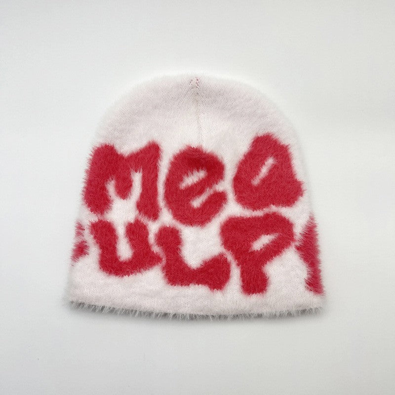 Mea Culpa Graphic Knitted Beanie