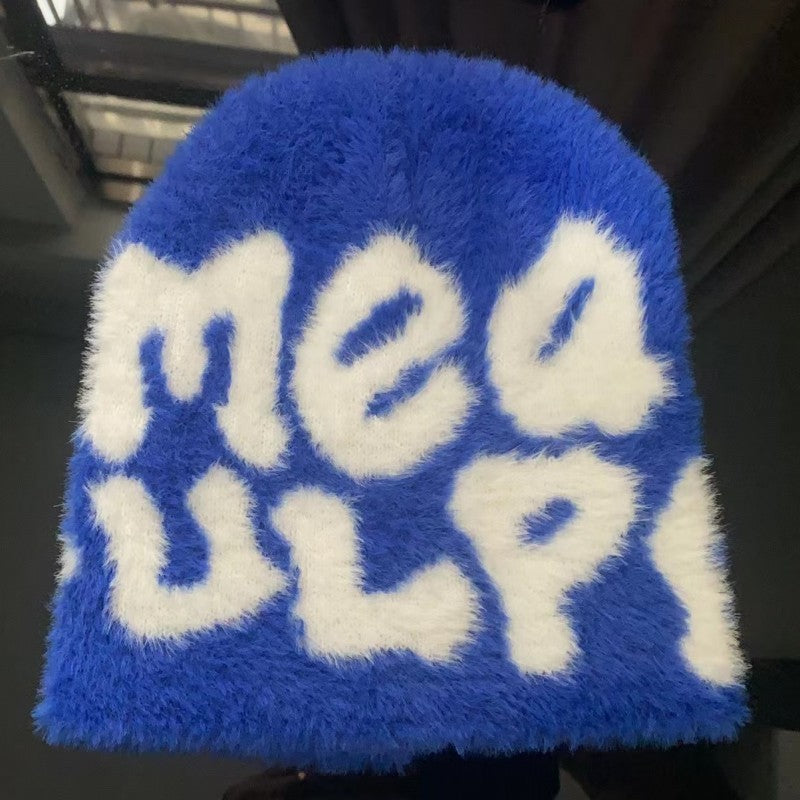 Mea Culpa Graphic Knitted Beanie