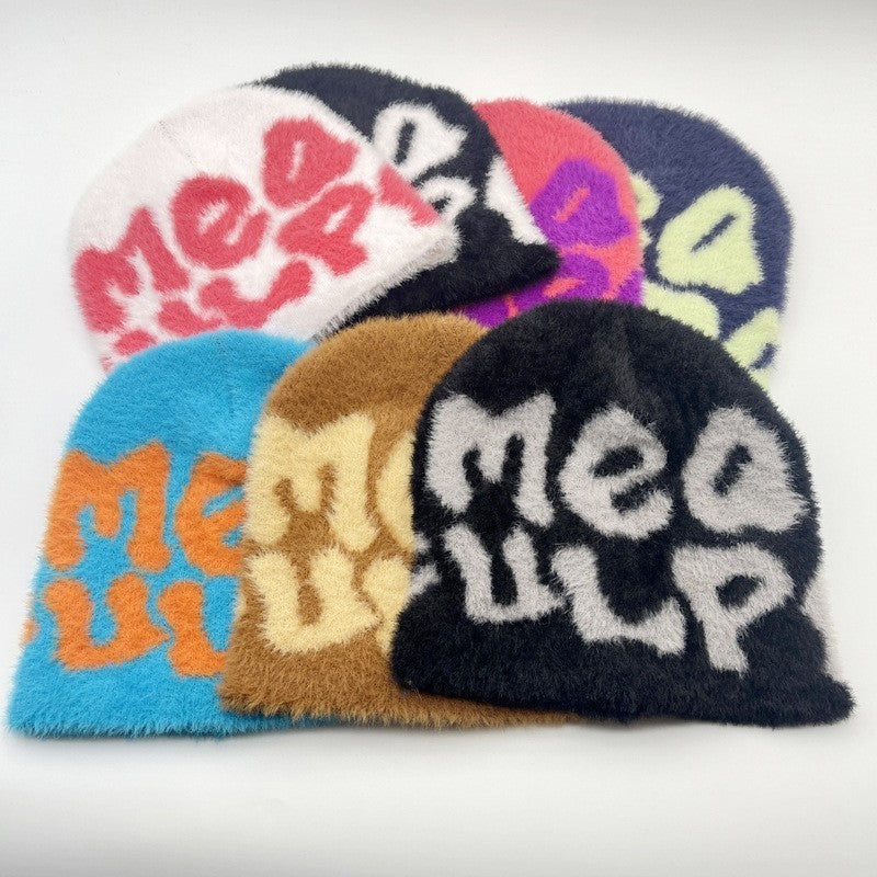 Mea Culpa Graphic Knitted Beanie