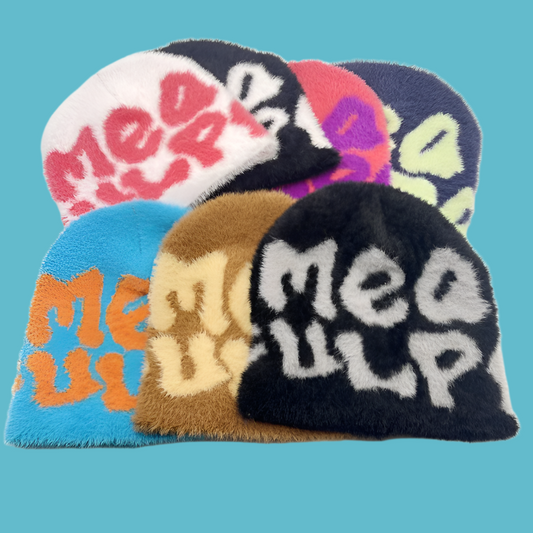 Mea Culpa Graphic Knitted Beanie