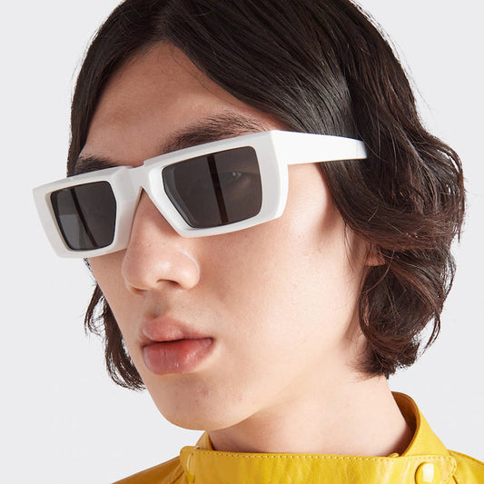 Y2K Cool Streetwear Fire Sun Glasses