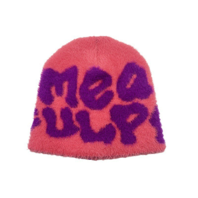 Mea Culpa Graphic Knitted Beanie