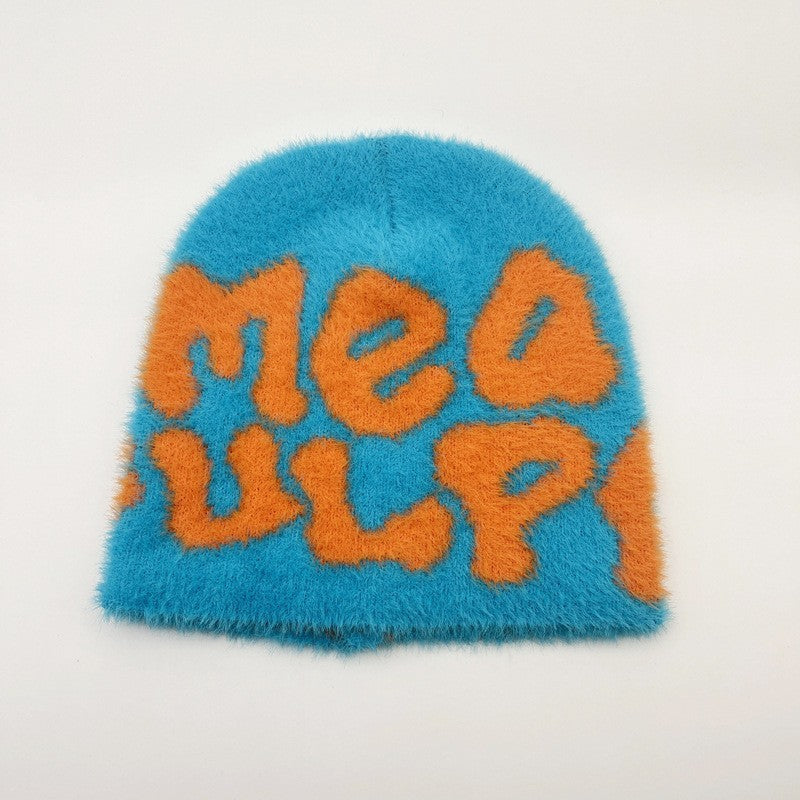 Mea Culpa Graphic Knitted Beanie