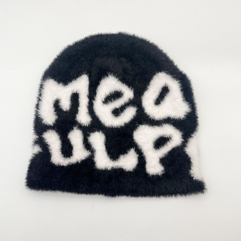 Mea Culpa Graphic Knitted Beanie